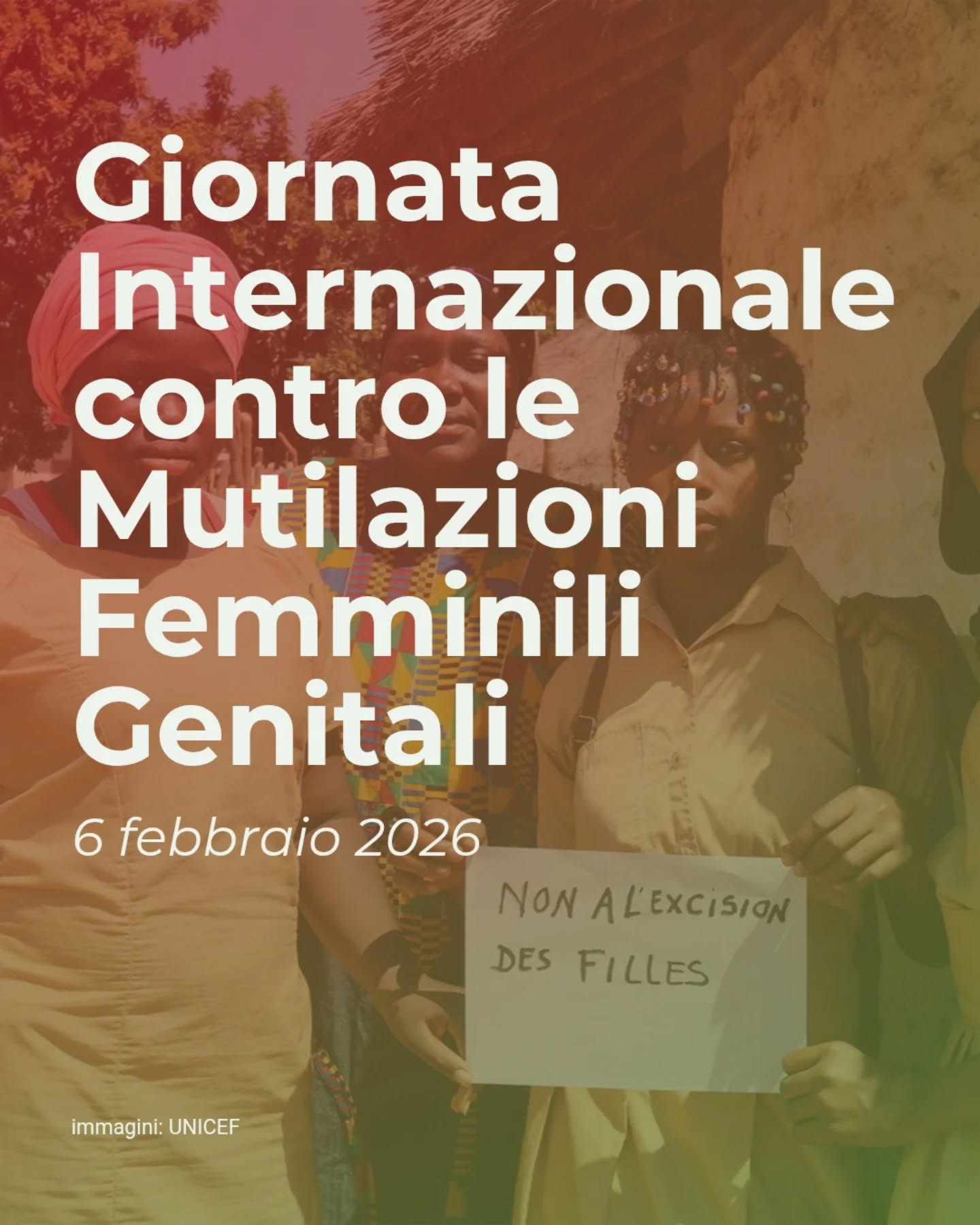 Oggi, 6 febbraio, si celebra la Giornata Internazionale della Tolleranza Zero verso le Mutilazioni Genitali Femminili (MGF).

Questa pratica, ancora oggi diffusa per motivazioni sociali e culturali, viene utilizzata come strumento di controllo sul corpo femminile, mettendo gravemente a rischio la salute fisica, sessuale e mentale delle persone coinvolte.

Si tratta di una grave violazione dei diritti umani che deve spingerci a riflettere sulla percezione del corpo femminile come oggetto. Informarsi su questi temi ci rende più consapevoli dei meccanismi che trasformano il corpo da soggetto di cura e tutela a strumento di controllo e interesse sociale.

Ne avete mai parlato nei vostri corsi di studio?