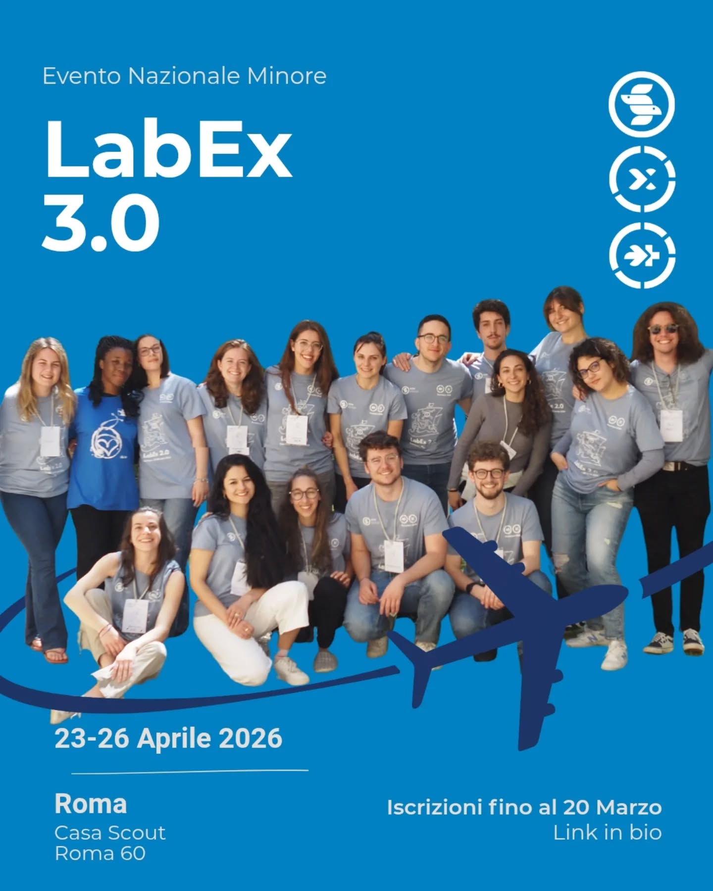 Se ti appassiona l'apprendimento interculturale e ti stanno a cuore temi come la Global Health e etica medica e di ricerca, il LabEx fa al caso tuo!
In questi quattro giorni imparerai la metodologia per poter tenere formazioni SISM, oltre che approfondire e migliorare le tue capacità di comunicazione, sensibilità interculturale, White Saviour Complex e molti altri temi propri delle aree SCOPE e SCORE!
Non perdere l'occasione, iscriviti con il link in bio! Chiuderanno il 20 marzo alle ore 23.59.
Recap info:
LabEx 3.0
23-26 Aprile 2026
Casa Scout Roma 60 - via Augusto Renzini, 22, Roma
Chiusura iscrizioni 20/03 alle 23:59
Per ulteriori informazioni scrivi a nct@sism.org o exchange.formazione@sism.org