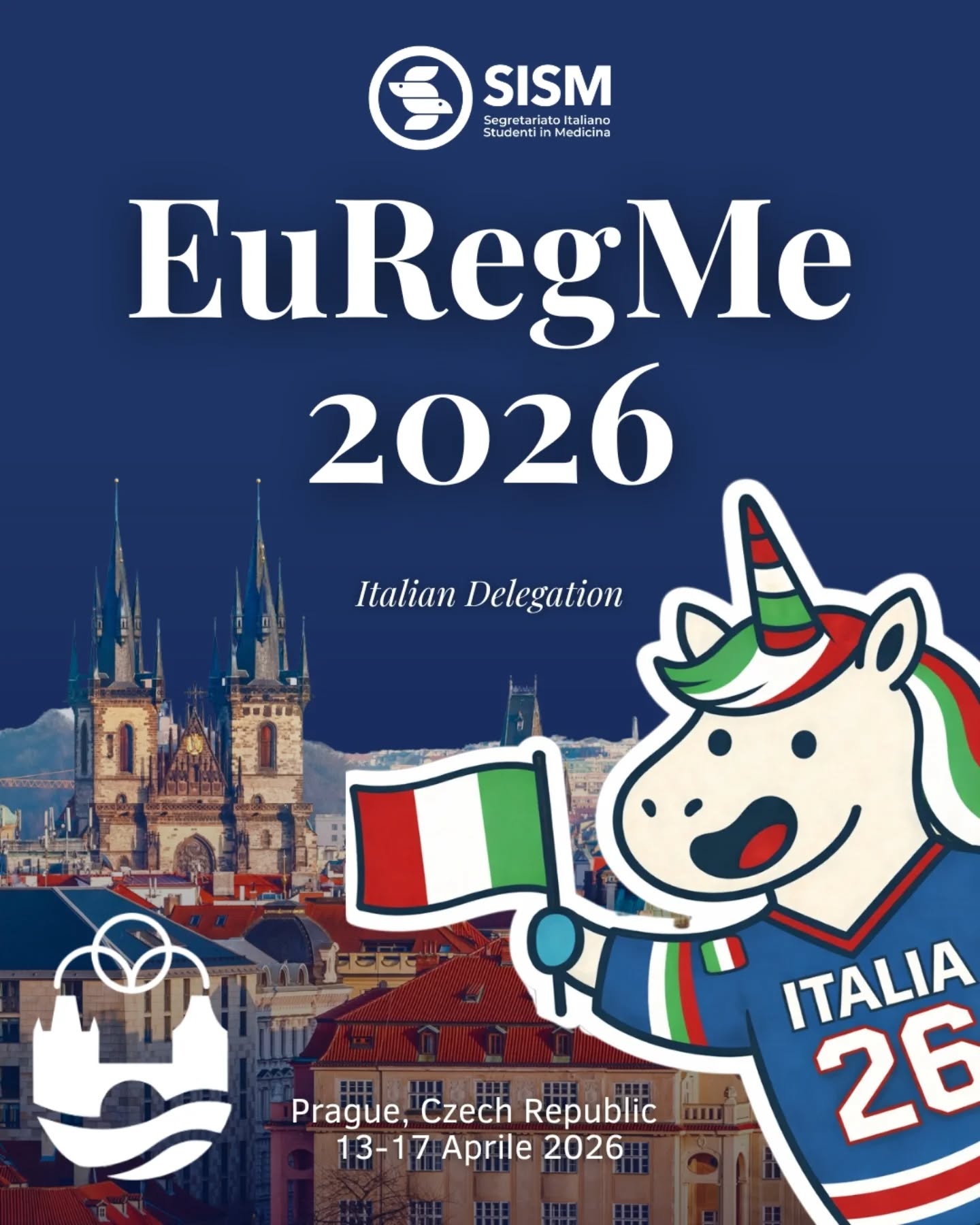🇨🇿 In questi giorni a Praga si sta svolgendo l'European Regional Meeting (EuRegMe) di IFMSA, un'assemblea in cui tutte le NMOs europee si incontrano per scambiare idee, culture, progetti e discutere le priorità regionali.

🇮🇹 Scorri il carosello per conoscere la delegazione Italiana!