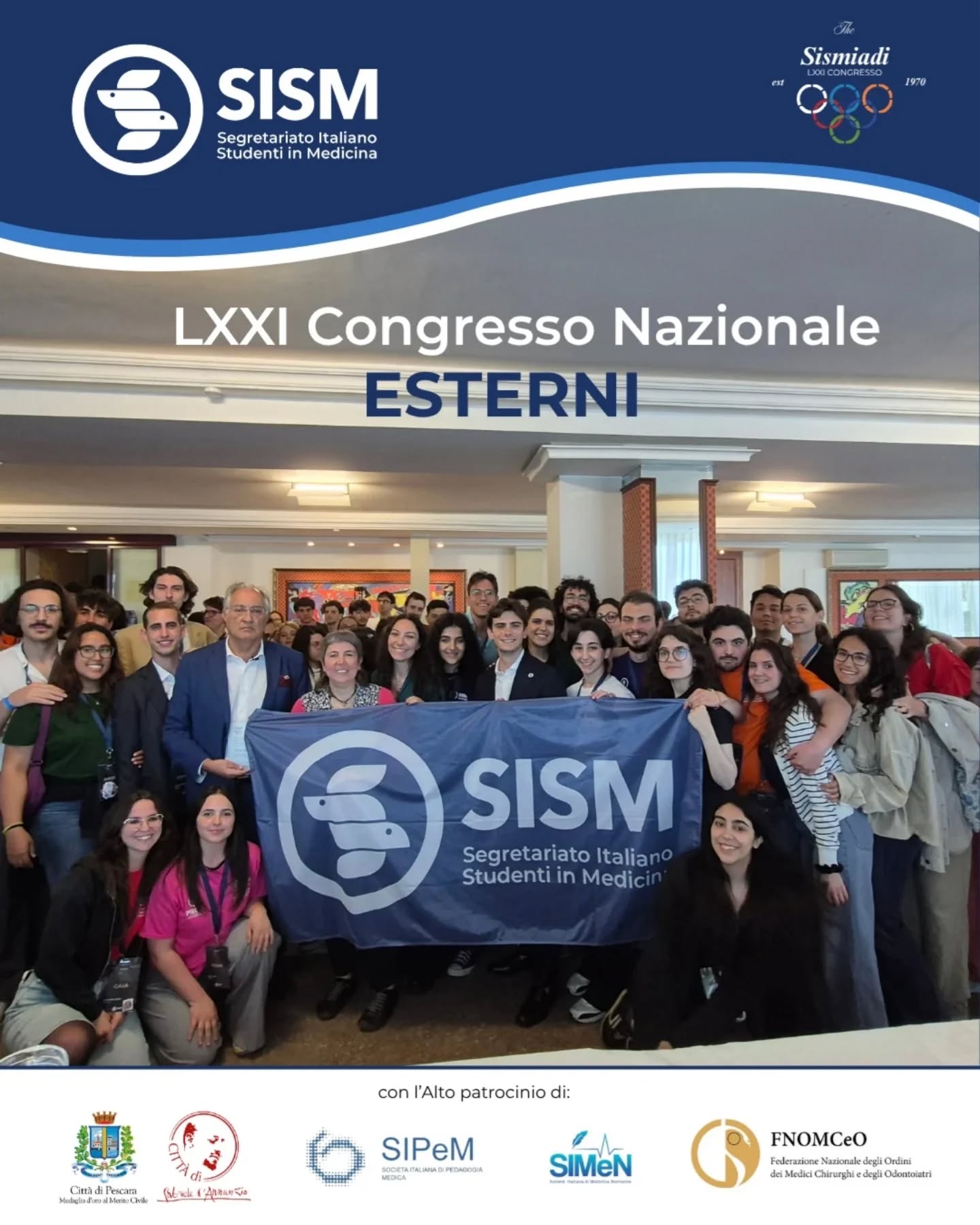 Chi abbiamo conosciuto al LXXI Congresso Nazionale?

Scorri il carosello per sapere di più di queste realtà!