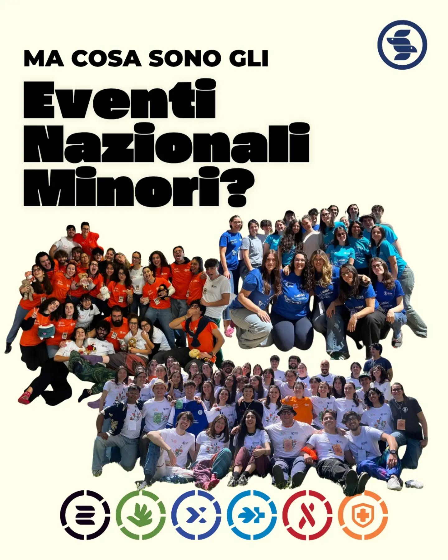 Ma quindi... che cos'è un Evento Nazionale Minore? 🤔
Gli ENM sono occasioni uniche per vivere il SISM oltre la propria Sede Locale: weekend di formazione, confronto e condivisione con persone socie provenienti da tutta Italia.
Che tu voglia diventare formatore, approfondire una tematica che ti appassiona o conoscere meglio una Standing Committee, c'è un ENM che fa per te! Nei prossimi giorni approfondiremo uno per uno gli Eventi Nazionali Minori del semestre, raccontandoti cosa li rende unici e perché potrebbero essere l'occasione giusta per metterti in gioco.
Ci vediamo nei prossimi post!